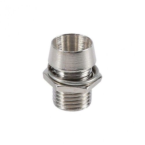 10X 5mm LED Lamp Base Holder Silver Color sets Panel Thread Mount Socket - Picture 4 of 12