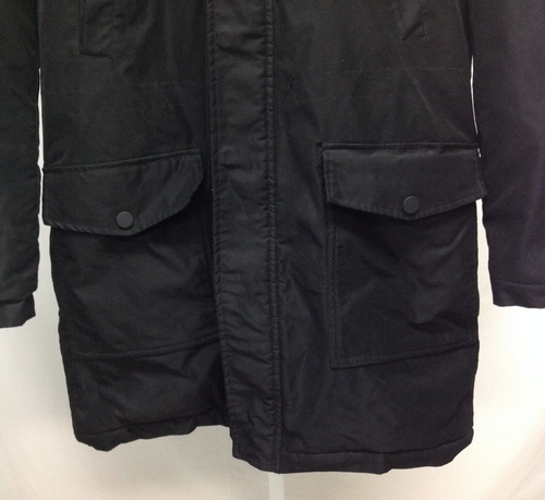 Guess Womens Hooded Multi-Functional Parka Utility Jacket Coat Black Size Small - Picture 6 of 10