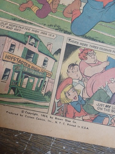 6 vecchi fumetti Buster Brown, Porky, Mickey, Sluggo, Grandma Duck, Huey Dewey Louie - Foto 4 di 16