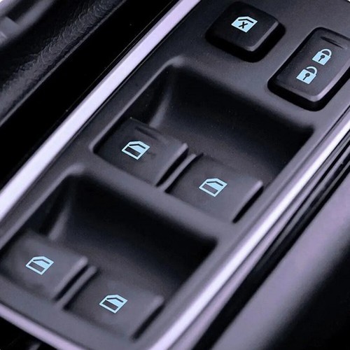 Universal Blue Luminous Car Auto Interior Window Door Switch Sticker Accessories - Picture 9 of 18