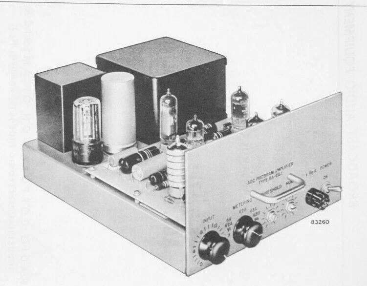 RCA BA-25 tube compressor limiter service and user manual reprint - Image 3 of 4