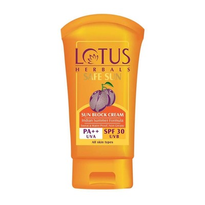 lotus summer cream for oily skin