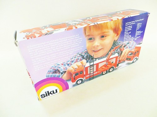 SIKU 3512 'FEUERWEHR-RUSTWAGEN FEUERWEHR FIRE EQUIPMENT TRUCK' 1:55. MIB/BOXED. - Picture 4 of 6