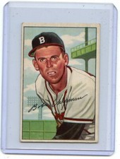 1952 BOWMAN BASEBALL HI #228 BOB CHIPMAN, BOSTON BRAVES, 093019