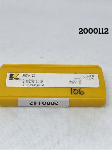 CM325-122 KC850 New Full Box of 5 Kennametal Tungsten Carbide Inserts - Picture 4 of 7