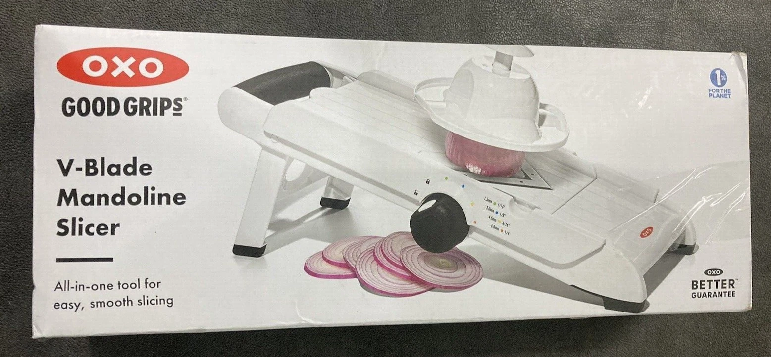 OXO Good Grips V-Blade Mandoline Slicer and Vegetable Chopper
Opens in a new window or tab
