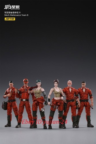 In Stock JOYTOY Battle for the Stars Mech Maitenance Team B Action Figures 1/18 - Picture 14 of 14