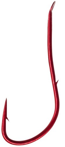 FTM Aal Haken Rot gebunden 70 cm alle Größen Grundangeln Aalhaken Wurmhaken - Bild 3 von 3