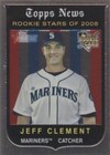 2008 Topps Heritage - Jeff Clement #C128