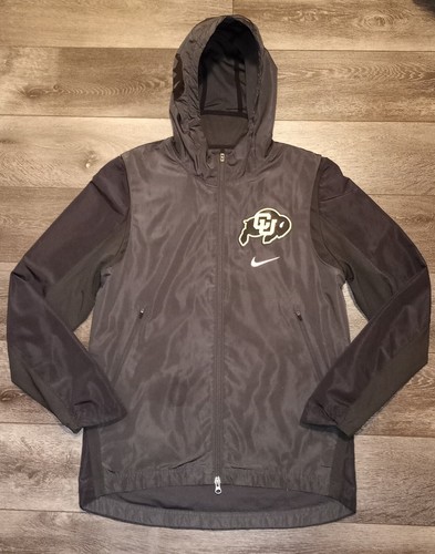 Nike Colorado Buffaloes Softshell Trainer Jacke Kapuze Grau Schwarz Herren Medium