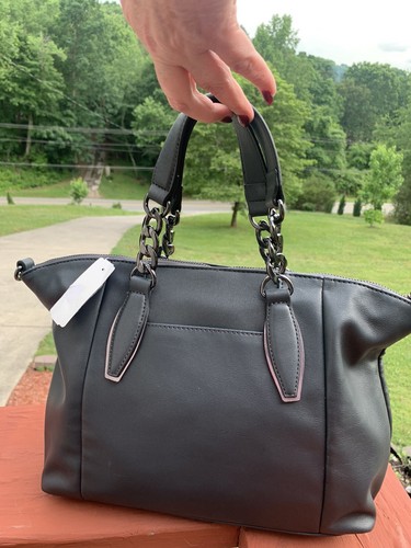 Nuevo Bolso Cartera Simply Vera Wang Graham Suave - Gris Oscuro - Imagen 2 de 3