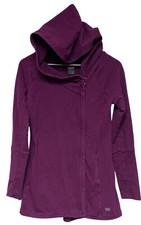 The North Face Women's Athletic Full Zip Hooded Purple Long Sleeve Jacket Medium