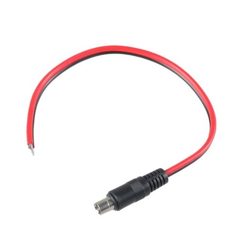 8.0mmx2.0mm Connector Cable DC8020 to Bare Open End Power Cord Wire 30cm Length - Picture 3 of 10