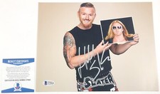 WWE NXT Heath Slater Signed 8X10 Photo Autograph WrestleMania Beckett BAS COA