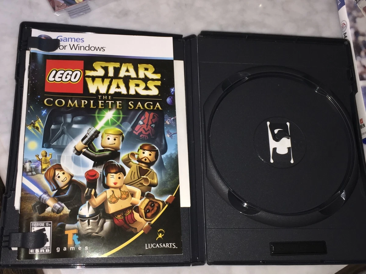 LEGO Star Wars The Complete Saga Games for Windows PC NO Disc MANUAL Case