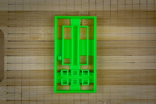 House door - Front wooden entrance - Cookie cutter Multi-Size - Picture 3 of 10