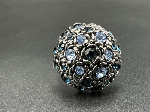 Funkelnder Boue Strass Cluster Ring Größe 8 - Bild 9 von 9