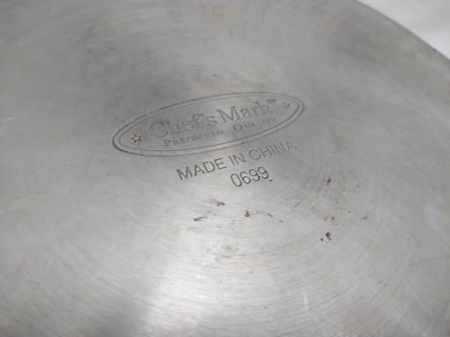 Chef's Mark Cookware Stainless Copper Base 3 Qt Saucepan Sauté Pot Fry Pan & Lid - Picture 6 of 6