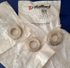 Lot of 6 Stafford 7/8" Two Piece Split Clamp - Type Shaft Collars 8C014 316 SS
