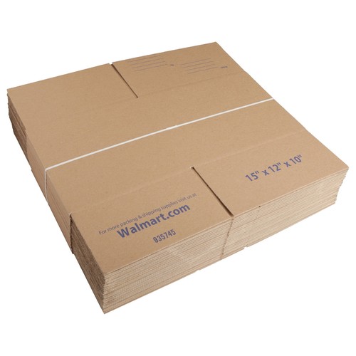 Recycled Shipping Boxes Moving Boxe Medium Large-sized Standard Kraft 30-Count - Bild 2 von 10