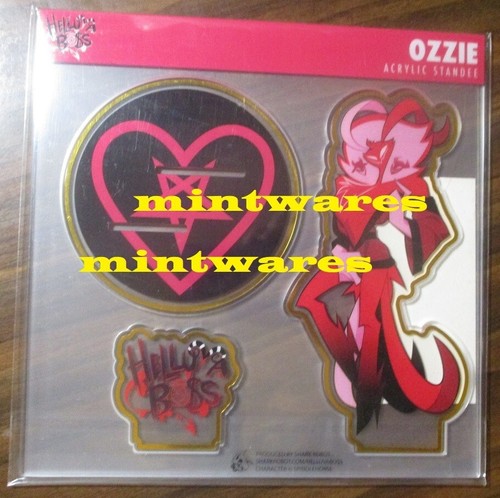 Helluva Boss Pin-Up Ozzie Gold Edged Figure Stand Standee Vivziepop - Picture 1 of 2