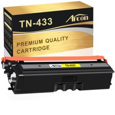 Yellow TN433 Toner Compatible With Brother HL-L8260cdw HL-8360cdw MFC-L8900cdw