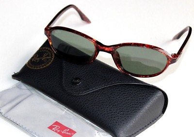 B&L Ray Ban Sidestreet  Rectangle  shiny dark tortoise TOP ungetragen