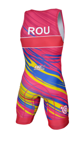 Maglia da ringer uomo ROMANIA Wrestling BERKNER UWW rappresentante - Foto 20 di 24