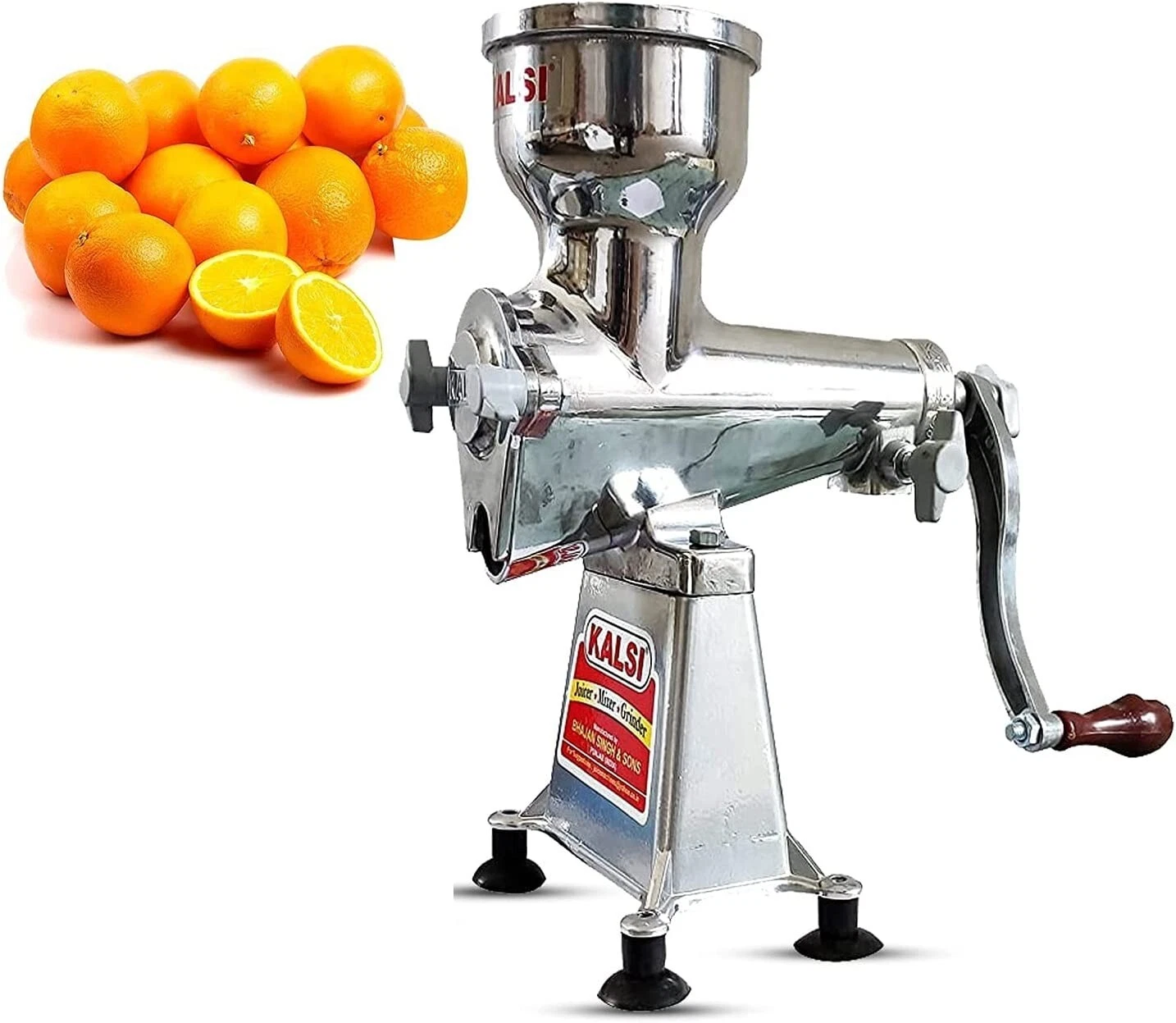KALSI Manual Juicer No. 3 , Hand Press Manual Citrus Juicer orange,pomegranate
Opens in a new window