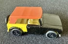 Lesney Matchbox Field Car No. 18 1976 Toy Jeep 2.75” Vintage Yellow w Brown Top