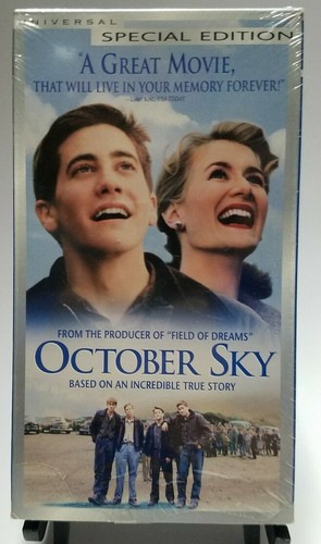 October Sky - VHS - Good Condition (Jake Gyllenhaal, Laura Dern) - Picture 3 of 3