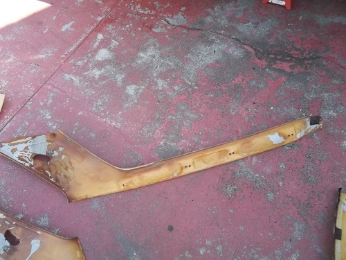 72-81 Mercedes 350 450 SLC coupe sail panels front & rear headliner pieces beige - Picture 11 of 12