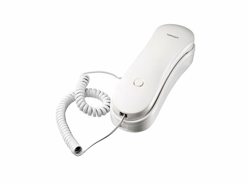 Topcom Magio 101 Corded Analogue Telephone, White - Picture 1 of 2