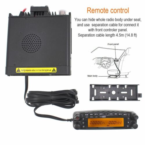 TYT TH-7800 double vendu bande U/V 134-174 MHz 50 W répéteur radio mobile cross bande 809CH
