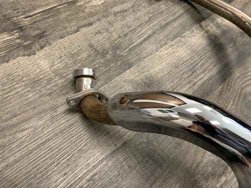 Hyosung 2004 GV250 GV 250 Alpha Twin OEM Muffler Exhaust Head Pipes Bracket * - Picture 11 of 22