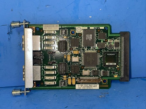 VWIC2-2MFT-T1-E1 CISCO DUAL PORT T1/E1 2ND GEN MULTIFLEX TRUNK VOICE WAM INTERFA - Picture 4 of 5
