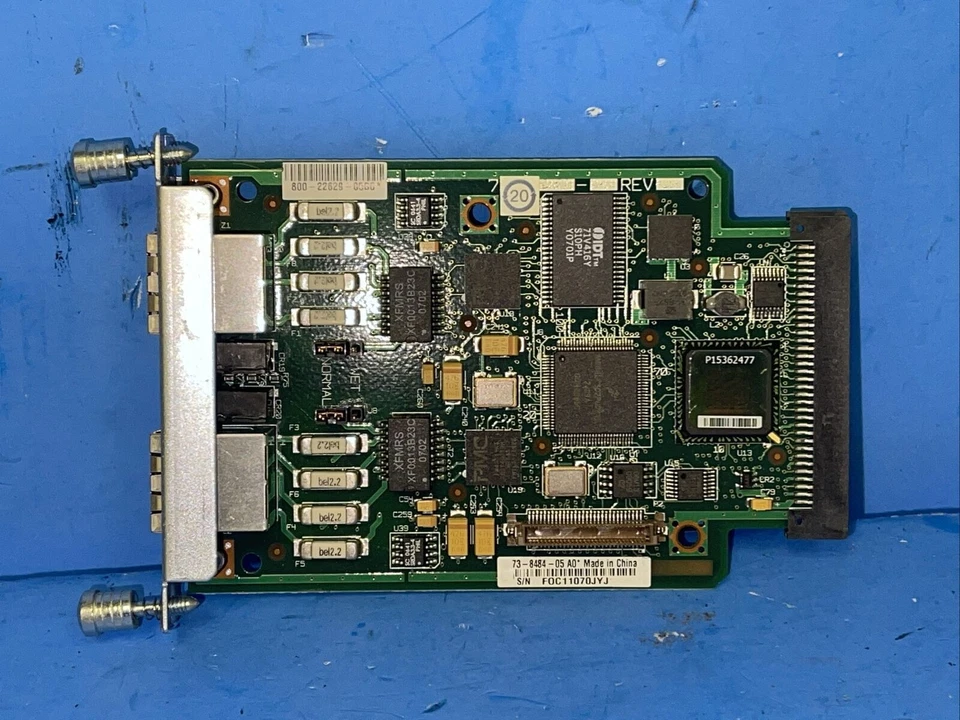VWIC2-2MFT-T1-E1 CISCO DUAL PORT T1/E1 2ND GEN MULTIFLEX TRUNK VOICE WAM INTERFA - Image 4 of 4