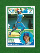 1983 Topps Robin Yount Milwaukee Brewers #350