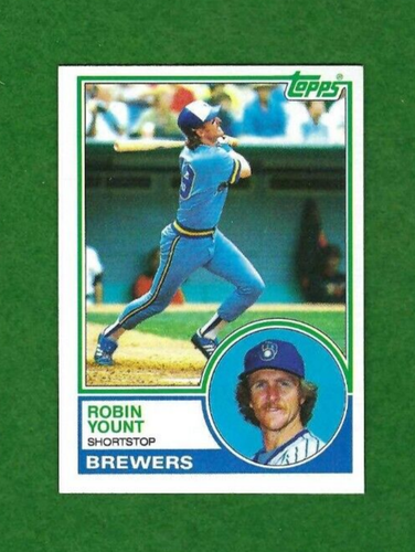 1983 Topps Robin Yount Milwaukee Brewers #350 - Picture 1 of 2