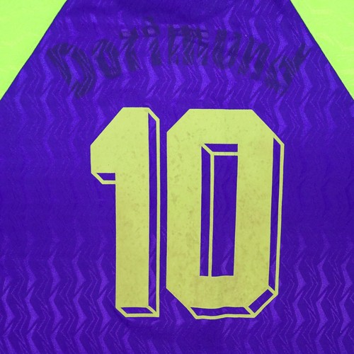 BVB BORUSSIA DORTMUND 1990-91 AWAY SHIRT #10 PALYER ISSUE OR WORN VINTAGE NIKE - Picture 19 of 24