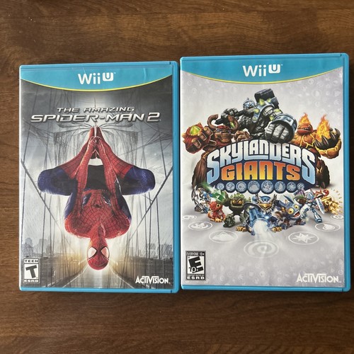 THE AMAZING SPIDERMAN 2 SPIDER MAN & SKYLANDERS GIANTS NINTENDO WII WIIU