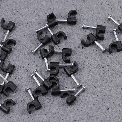 100 Pcs Drahtkarte Drahtseil-Kabelclip-Klemme Kabelmanagement-Clip - Afbeelding 9 van 11