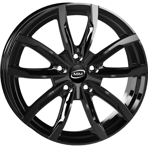 Cerchi in lega per OPEL Tigra 15" - MIM EVO001 GLOSSY BLACK - Imagen 1 de 1