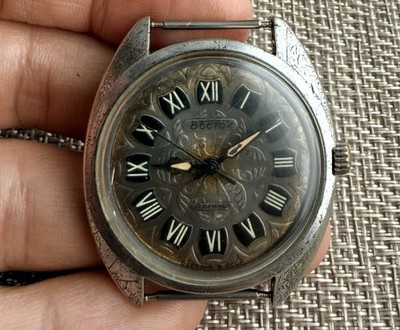 Watch USSR Vostok Mechanical Soviet Wristwatch Wostok Russian Vintage Rare