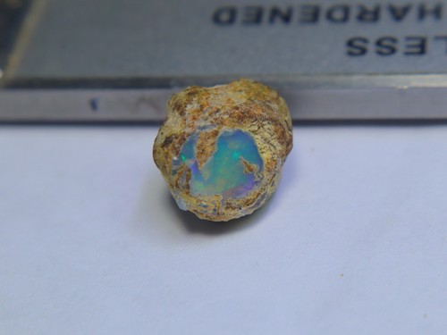 5.3 Crt Natural Ethiopian Opal Rough Welo Fire Raw Healing Crystal Astrology #41