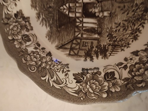 Royal Staffordshire Stratford Stage 12" Ovale Servierplatte J&G Meakin England - Bild 5 von 8