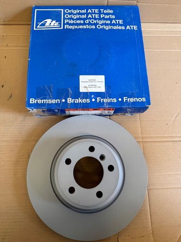 ATE 24.0130-0118.1 Brake Disc fits BMW 7 Series E65 E66 E67 Front Vented 348mm - Picture 2 of 16