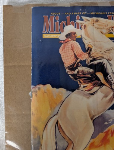 Michigan History Magazine 1997 Bronze Buckaroo Herb Jeffries Old Fence Riders - Picture 2 of 6