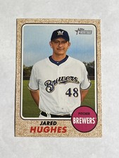 2017 Topps Heritage High Number - Jared Hughes #725 High Number SP