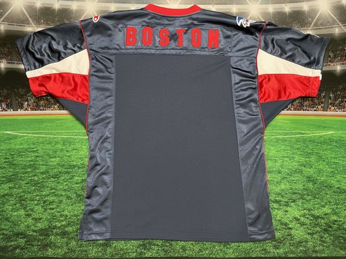 Boston Red Sox Lee Fußball Stil Trikot Herren Gr. Large gebraucht blau - Bild 7 von 11